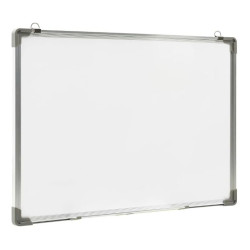 Lavagna magnetica bianca cancellabile a secco 60 x 90 cm + accessori - Immagine 3