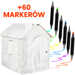 60 Parça Marker Seti + Extralink Oyun Alanı Oyuncağı