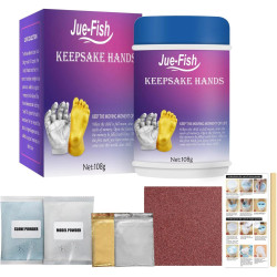 Extralink 3D Hand- und Fußabdruckset für Kinder - Gipsformset für Babys - Bild 2
