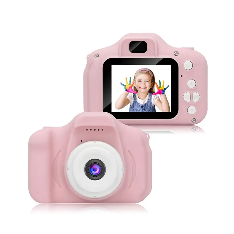 Denver KCA-1330 MK2 Pink Kids digital camera 2" LCD screen, 400mAh battery