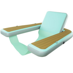 Cama Infl&aacute;vel de &Aacute;gua Extralink, 122x112x10cm