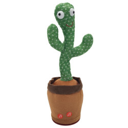Dancing Cactus Toy Extralink Toys, Singing Toy for Kids LED USB - Image 2
