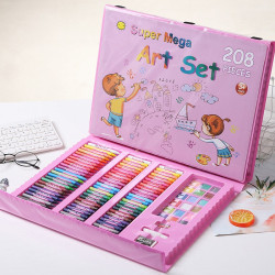 Kit Artístico Extralink para Pintura, 208 Peças - Imagem 2