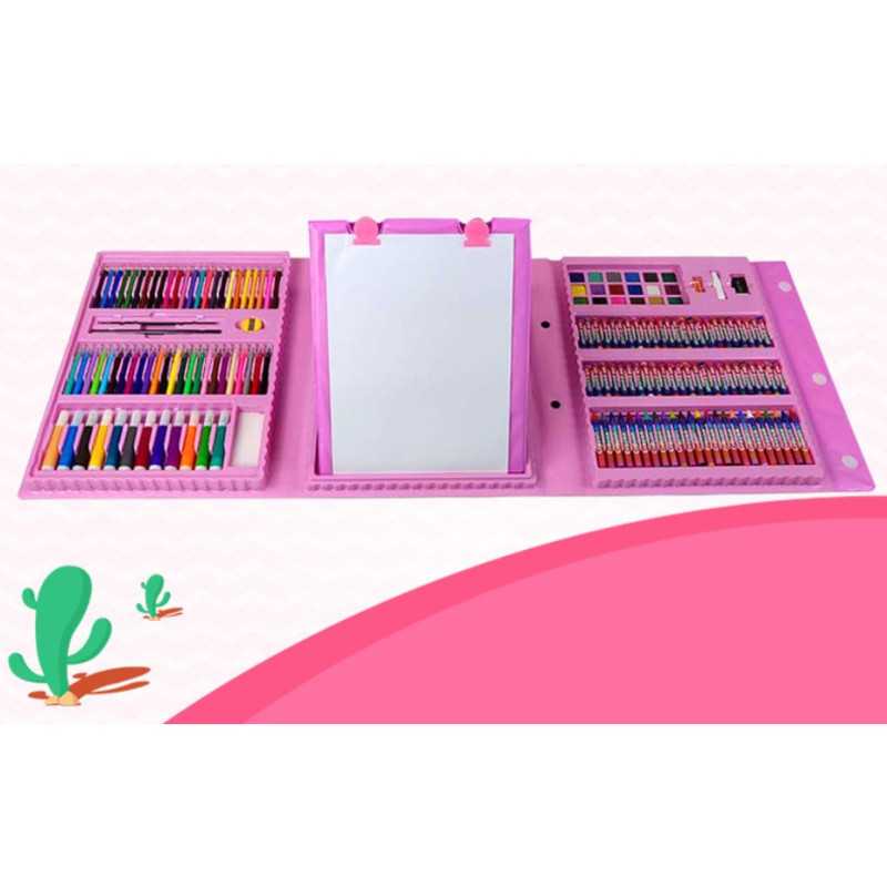 Kit Artístico Extralink para Pintura, 208 Peças - Imagem 3