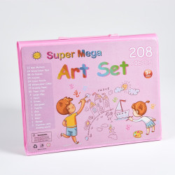Kit Artístico Extralink para Pintura, 208 Peças - Imagem 6