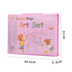 Kit Artístico Extralink para Pintura, 208 Peças - Imagem 8