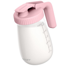 MOMCOZY GP01 BREAST MILK STORAGE CONTAINER 32OZ PINK