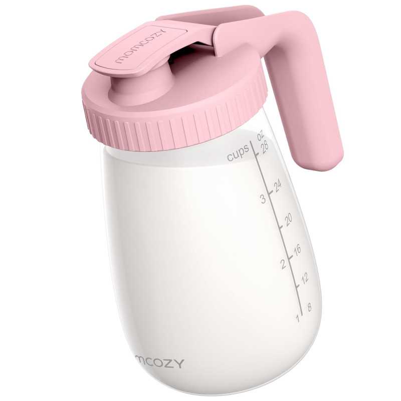 MOMCOZY GP01 BREAST MILK STORAGE CONTAINER 32OZ PINK
