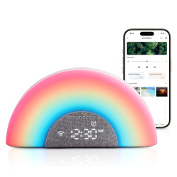 MOMCOZY WN05 RAINBOW WHITE NOISE MACHINE GREY