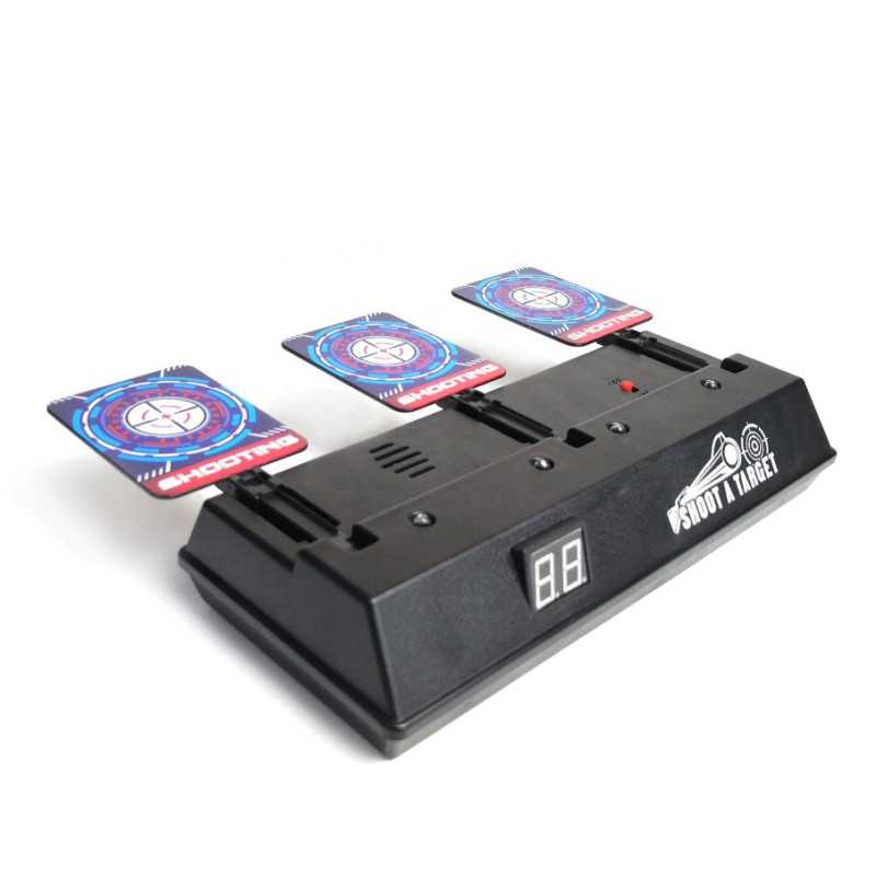 EXTRALINK TOYS TARCZA ELEKTRYCZNA DO STRZELANIA Z DŹWIĘKIEM STRZELNICA DLA DZIECI - Imagem 3