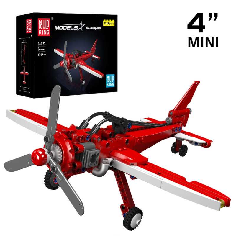 MOULD KING - RACING PLANE | SET 24023 - 252 PCS