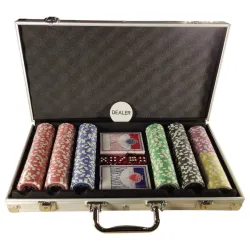 Extralink | Premium Poker Set | 300 chips, 2 decks, dice,...