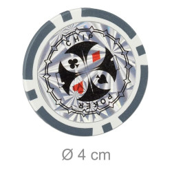 Extralink | Conjunto de poker Premium | 300 fichas, 2 baralhos, dados, maleta - Imagem 5