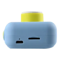 Denver KCA-1350 Blu Fotocamera digitale per bambini Flip lens, Schermo LCD da 2", batteria da 400 mAh