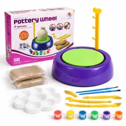 EXTRALNIK TOYS KOŁO GARNCARSKIE ZESTAW KREATYWNY Z GLINA...