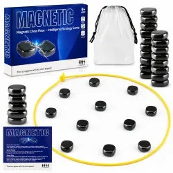 EXTRALINK TOYS MAGNETYCZNE KAMIENIE GRA STRATEGICZNA PLANSZOWA 30 MAGNESÓW - Görsel 2