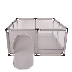 EXTRALINK KIDS KOJEC DZIECIĘCY PLAC ZABAW SUCHY BASEN DLA DZIECI SKŁADANY 126X126CM PIŁKI K-458 - Immagine 4