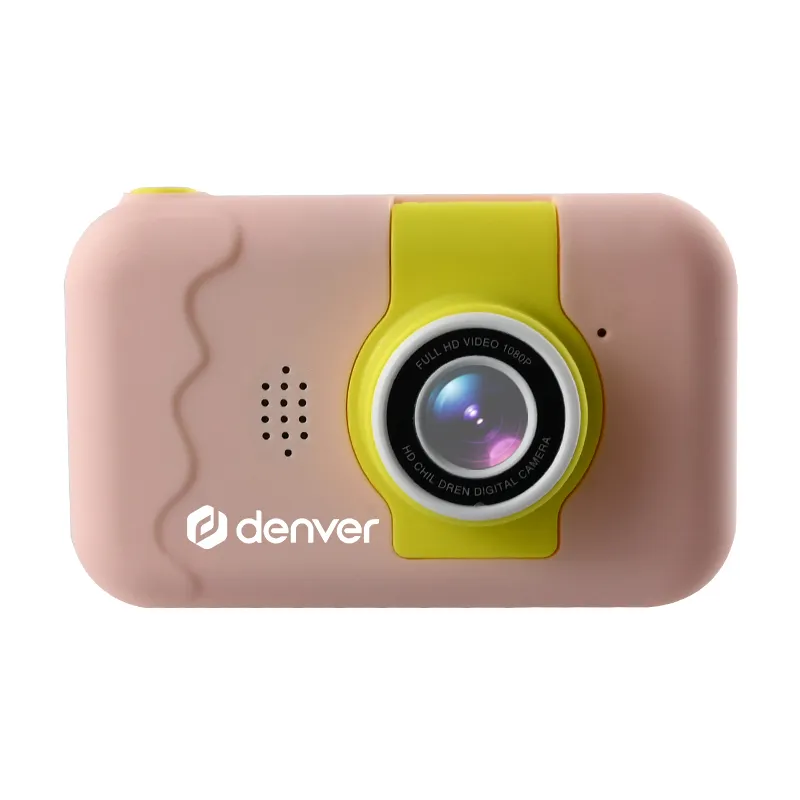 Denver KCA-1350 Pink Kids digital camera Flip lens, 2" LCD screen, 400mAh battery