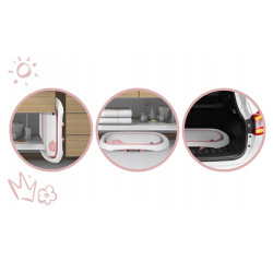 Banera Extralink Kids, Rosa con Termómetro LED - Imagen 3