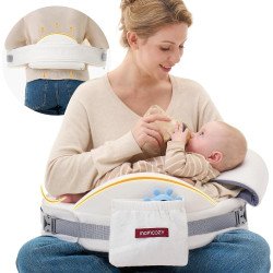 MOMCOZY NP006 COZYPRO NURSING PILLOW FOR BREASTFEEDING WHITE