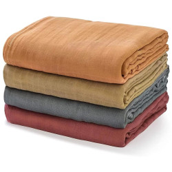 Momcozy SJ007 4-Pack | Miękkie kocyki do przewijania |...