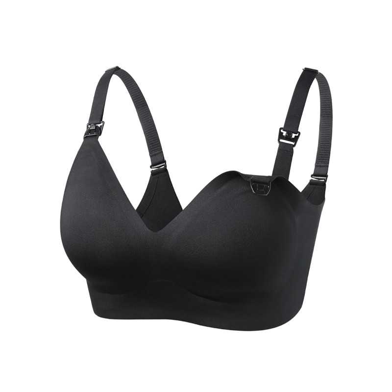 MOMCOZY YN21 MATERNITY NURSING BRA BLACK XL - Imagem 2