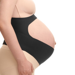 MOMCOZY PREGNANCY BELLY BAND BLACK XL, YB001 - Obrázek 2