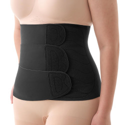 MOMCOZY ERGOWRAP POSTPARTUM BELLY BAND BLACK L