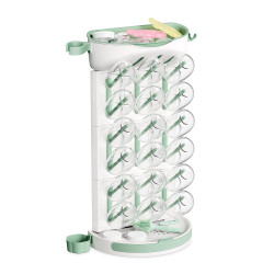 MOMCOZY DK01 DIY LARGER BOTTLE DRYING RACK FOR 18 BOTTLES