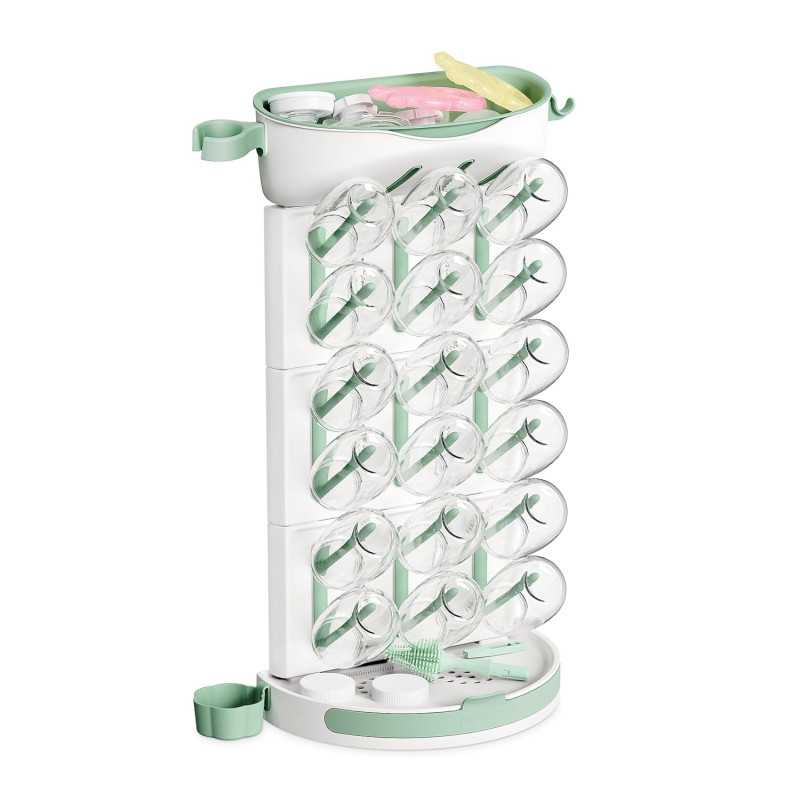 Momcozy DK01 Bottle Drying Rack | Suszarka do butelek | Na 18 butelek, regulacja DIY