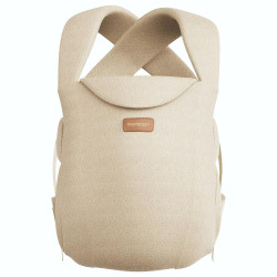 MOMCOZY CB002 WEESNUG NEWBORN CARRIER COTTON KHAKI