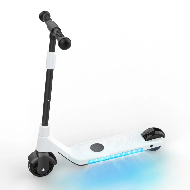 Denver SCK-5400 Weiß Elektroroller für Kinder Kickscooter, Reichweite bis zu 6 km, 4-6 km/h