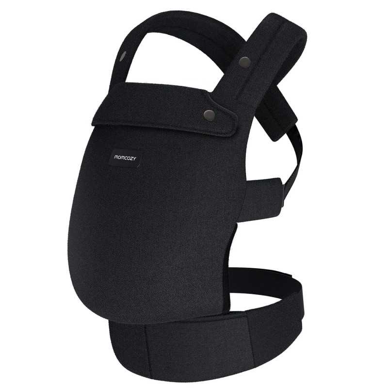 Momcozy BC001 Pure Hug Czarny | Nosidełko | Bawełna - Zdjęcie 2