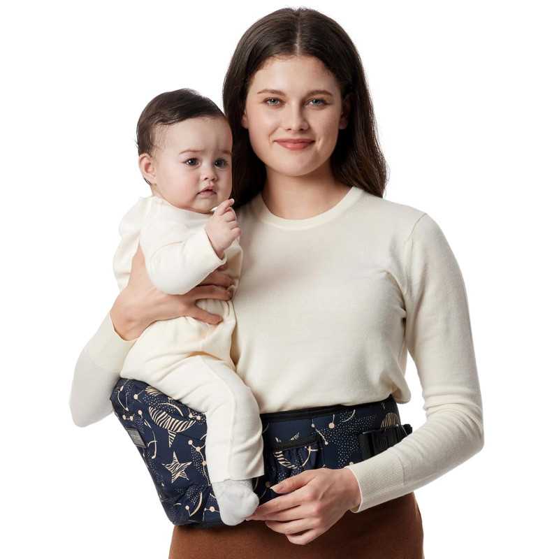 MOMCOZY HC002 HIP SEAT BABY CARRIER STARRY SKY MEDIUM