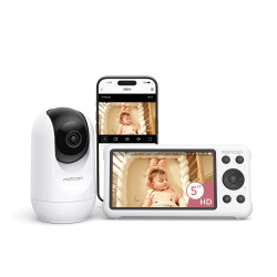 MOMCOZY BM04 SMART WIFI VIDEO BABY MONITOR