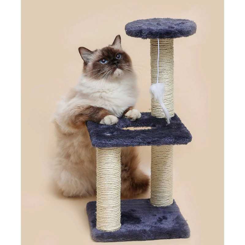 Kratzbaum für Katzen und Kätzchen Extralink Pets, Kratzbett mit Spielzeug Maus Pet-767 - Bild 2