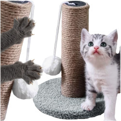 Kediler i&ccedil;in Tırmalama Taşı Extralink Pets, Mini Sisal...