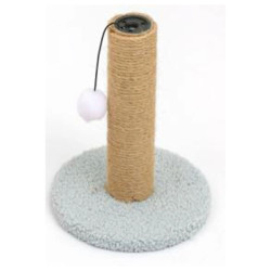 Arranhador para Gatos e Gatinhos Extralink Pets, Mini Poste de Sisal com Brinquedo de Bola Pet-768 - Imagem 2