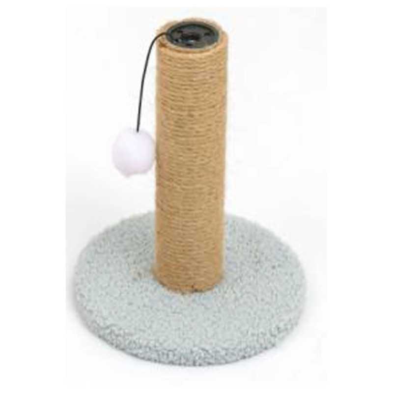 Кошачья когтеточка для котов и котят Extralink Pets, мини-сизалевый столб с игрушкой в виде шара Pet-768 - Изображение 2