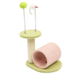 Cat Scratching Post for Kittens Extralink Pets, Tunnel...