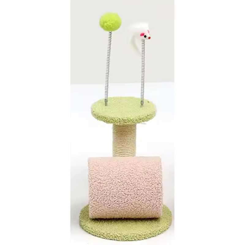 Arranhador para gatos e gatinhos Extralink Pets, túnel cama poste arranhador brinquedo pet-769 - Imagem 3