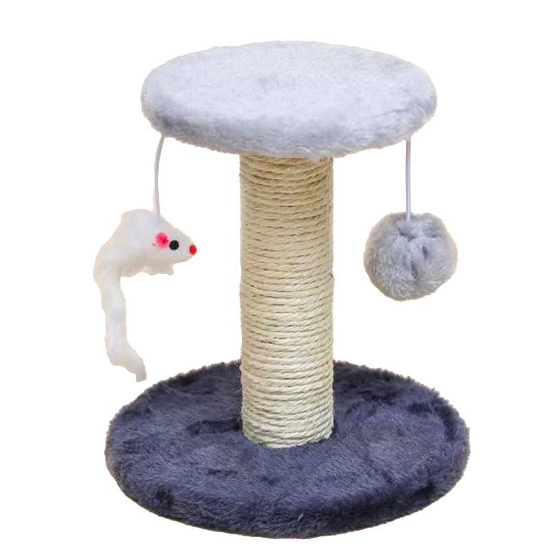 Kedi Tırmalama Tahtası Extralink Pets, Kedi Direği Yatak Kulesi ile Top Oyuncak Fare pet-773