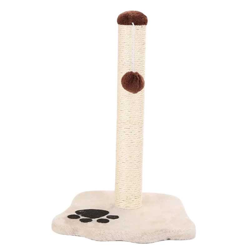 Cat Scratcher for Kittens Extralink Pets, Sisal Column Tower with Ball Toy pet-774 - Image 2