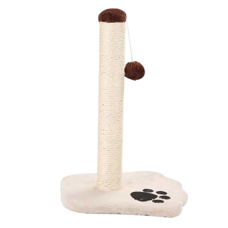 Когтеточка для кошек и котят Extralink Pets, сизалевый столб, башня с игрушкой мячом pet-774 - Изображение 4