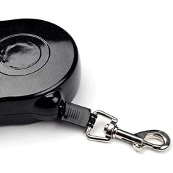 Correa de cinta Extralink Pets, fuerte y ligera, retractable para perros y gatos de 5m con bloqueo automático - Imagen 4
