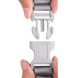 Arnês Forte Sem Estrangulamento Extralink Pets, Guia para Pequeno Cão Gato Durável Tamanho L pet-834 - Imagem 3
