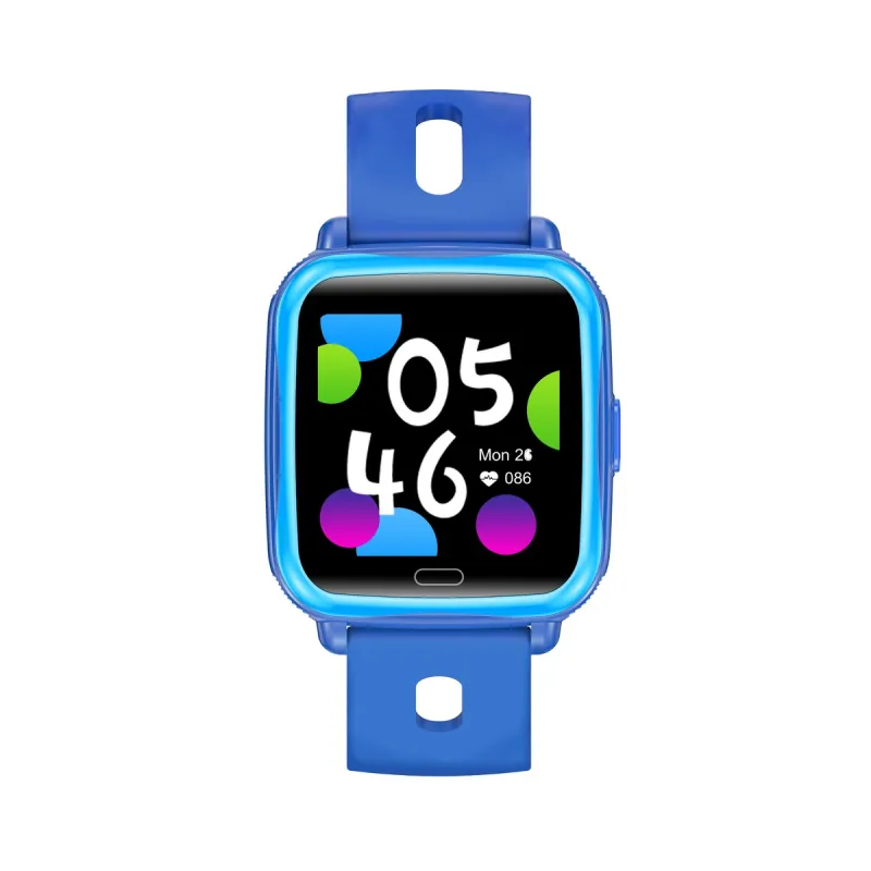 Denver SWK-110BU Niebieski Smartwatch dla dzieci z pomiarem tętna i krwi, wyświetlacz 1,4"