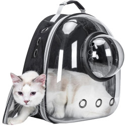 Extralink Pets Transparent Ventilated Cat and Dog Backpack Carrier - Pet-743 - Image 3