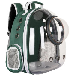 Mochila Extralink para Gatos e Cães, Bolsa Transportadora Transparente Ventilada para Gatos pet-996 - Imagem 3