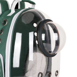 Mochila Extralink para Gatos e Cães, Bolsa Transportadora Transparente Ventilada para Gatos pet-996 - Imagem 4